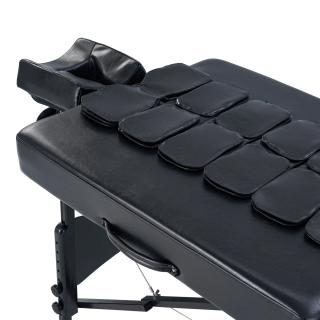Массажный стол складной Master Monaco Airwave, с воздушным массажем, черный