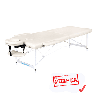 УЦЕНКА, Массажный складной стол Mizomed Standart AL 2, крем