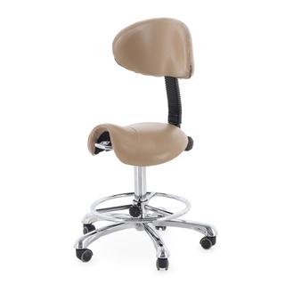 Стул для мастеров ММ-446 (V-01) кофе с молоком