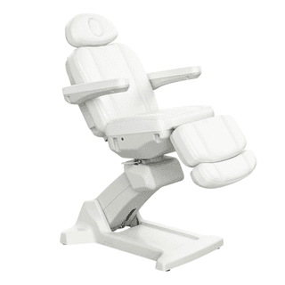 Косметологическое кресло Mizomed Azzura с электроприводом, 4 мотора белый