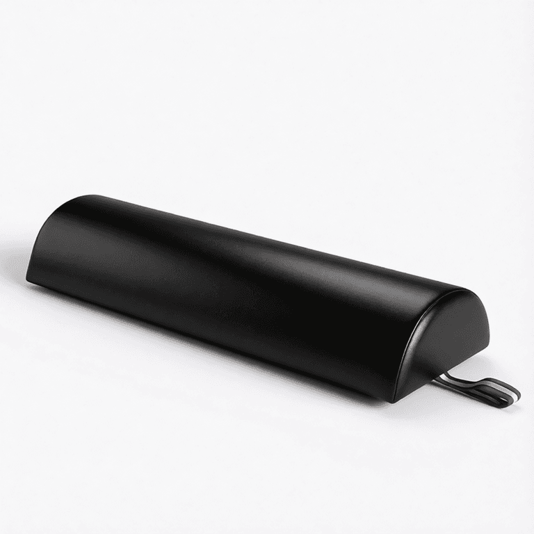 Валик для массажа полукруглый Master черный