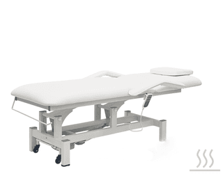 Стол массажный электрический Mizomed MZ 3522H, с подогревом белый