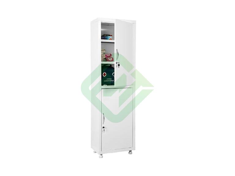 Шкаф медицинский металлический Промет МД 1 1650/SS