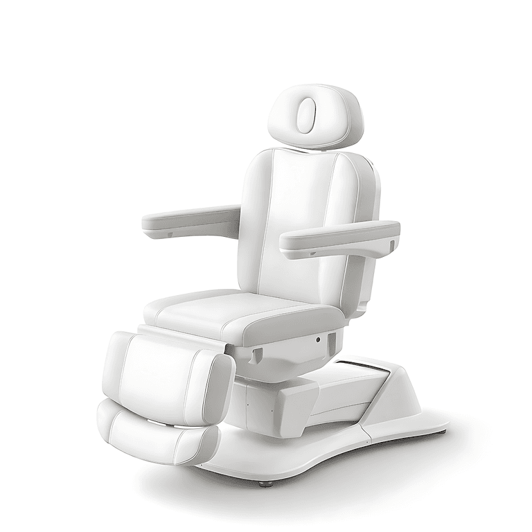 Стол массажный электрический Mizomed Morley с электроприводом, 4 мотора, белый