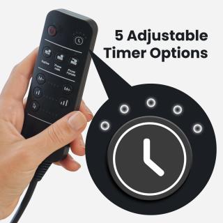 Массажный стол стационарный Master AirMaster Airwave, с воздушным массажем, черный