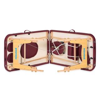 Массажный стол складной Mizomed Premium DUO для беременных с вырезом