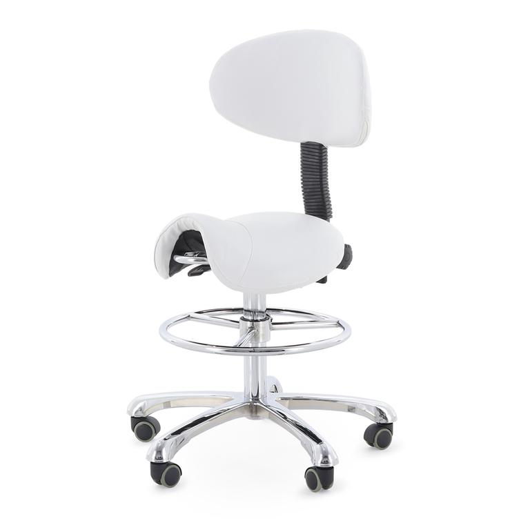 Стул-седло для мастера Med Mos ММ-446 (V-01) со спинкой