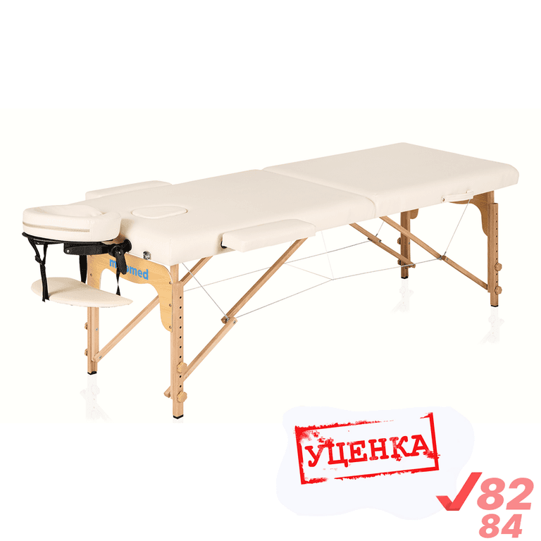 УЦЕНКА,Массажный стол складной Mizomed Standart 2 (S), крем