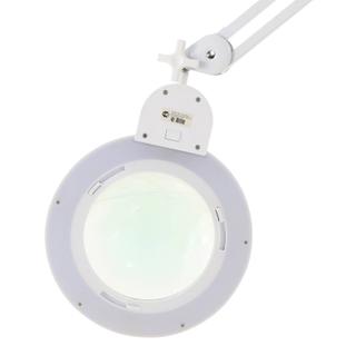 Лампа лупа Med-Mos 9006LED (9006LED-D-178) бестеневая, на штативе (FS1), с РУ, регулировкой яркости и настройкой угла