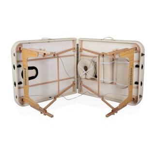 УЦЕНКА. Массажный стол складной Mizomed Premium Pro 2 XL (80см) кремовый