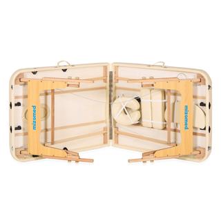 Стол массажный медицинский Mizomed Premium Pro 2 XL (80см), кремовый