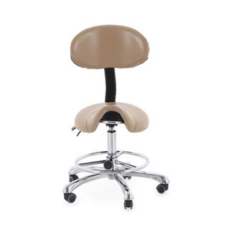 Стул для мастеров ММ-446 (V-01) кофе с молоком