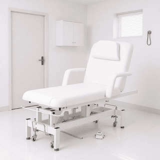 Электрический массажный стол DB-9 (KO-022) (ММКМ-1 SE2.21.10), белый