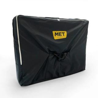 Массажный стол, деревянный, 3-х секционный MET Comfort W3, Синий