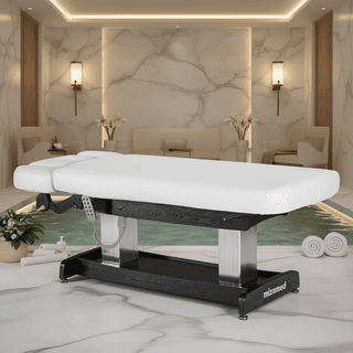 Электрический стационарный массажный стол Mizomed Union Basic, белый