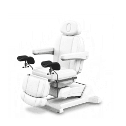 Косметологическое кресло Mizomed Azzura с электроприводом, 4 мотора белый