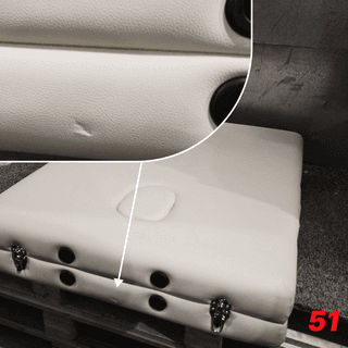 УЦЕНКА. Массажный складной стол Mizomed Standart 2, крем