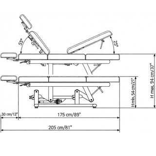 Кушетка массажная SOSUL