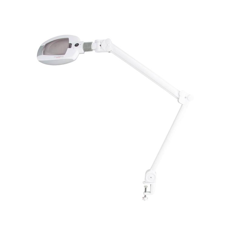 Лампа лупа X05 (LED) косметологическая на струбцине 