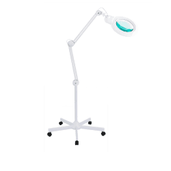 Лампа лупа Med-Mos 9006LED (9006LED-D-178) бестеневая, на штативе (FS2), с РУ, регулировкой яркости и настройкой угла