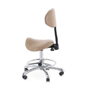 Стул для мастеров ММ-446 (V-01) кофе с молоком