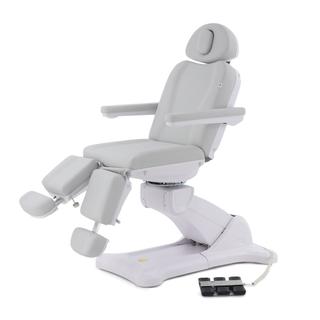 Кресло для педикюра ММКП-3 (тип 3) (КО-193Д-02), на педалях, светло-серый