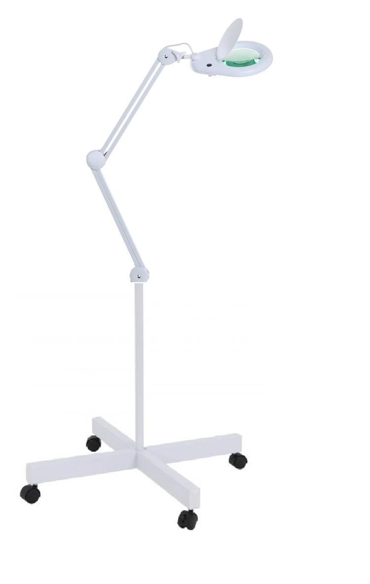 Лампа лупа Med-Mos 9001LED-FS (9001LED-Ш4) бестеневая, с РУ, со штативом