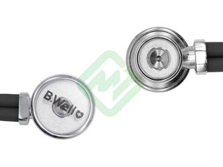 Стетоскоп (стетофонендоскоп) медицинский B.Well WS-3, Раппапорт, серый