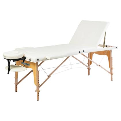 Стол массажный медицинский Mizomed Standart 3, крем