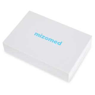 Массажный набор гуаша: роллер (ролик) и скребок для лица нефритовые Mizomed Dual Serenity R