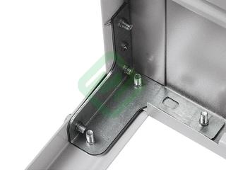 Стеллаж медицинский металлический Промет СТМ MS 220/100x60/6