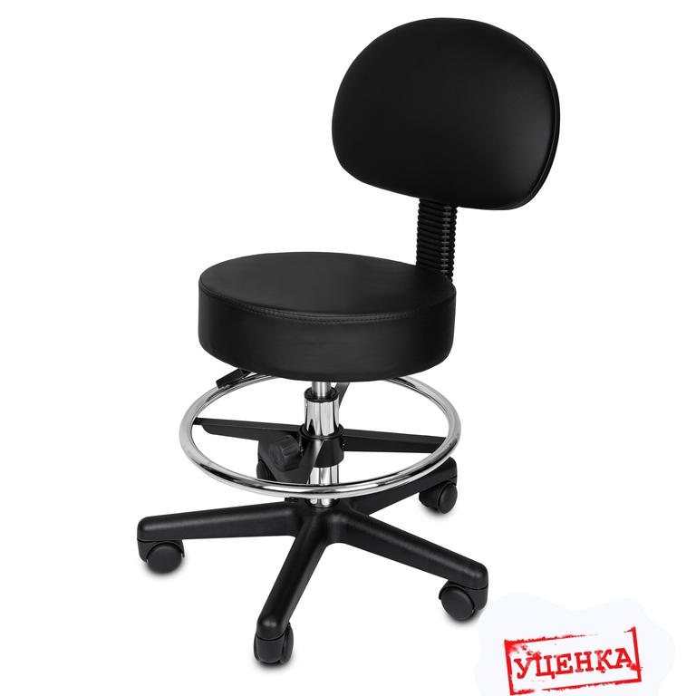 УЦЕНКА. Стул мастера Mizomed MZ 06 на колесиках, со спинкой