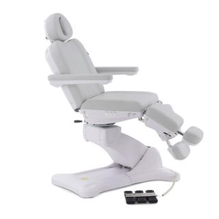 Кресло для педикюра ММКП-3 (тип 3) (КО-193Д-02), на педалях, светло-серый