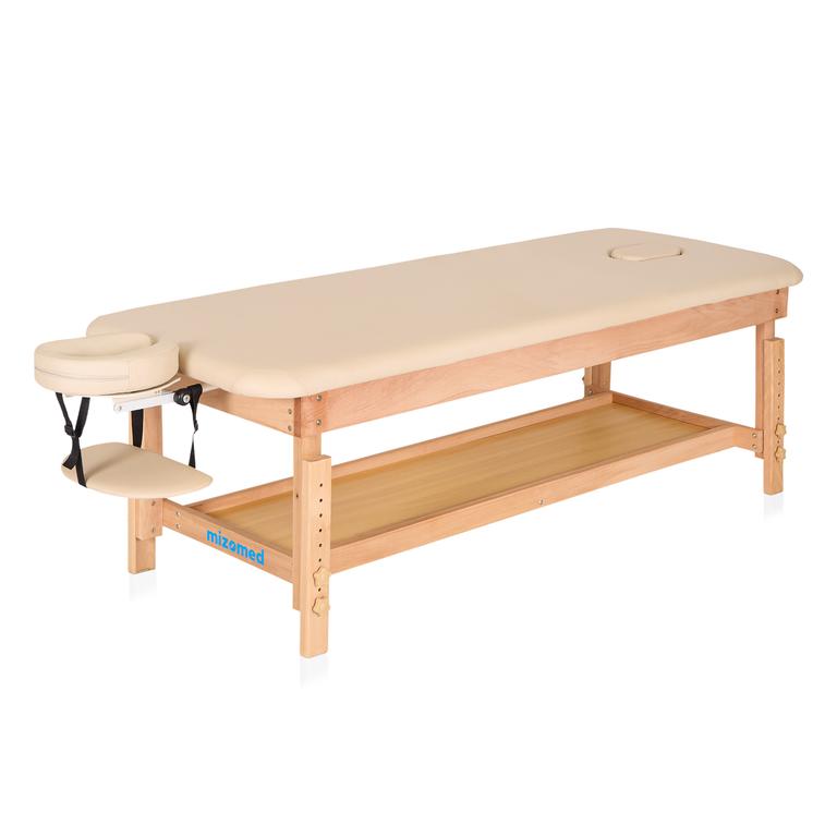 Стол массажный медицинский Mizomed EasyLine-Flat, бежевый
