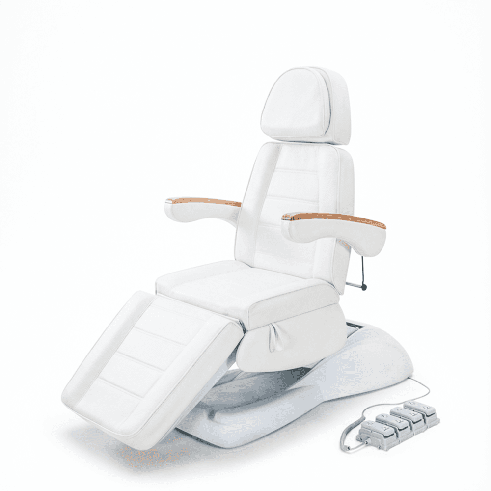 Косметологическое кресло SilverFox MZ 14414 с электроприводом, 4 мотора