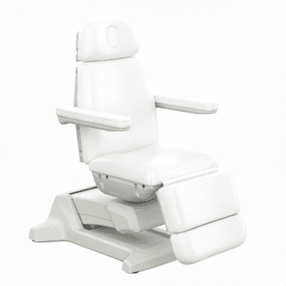 Косметологическое кресло Mizomed Otto с электроприводом, 3 мотора белый