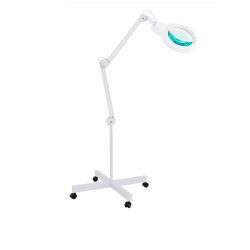Лампа лупа Med-Mos 9006LED (9006LED-D-178) бестеневая, на штативе (FS1), с РУ, регулировкой яркости и настройкой угла