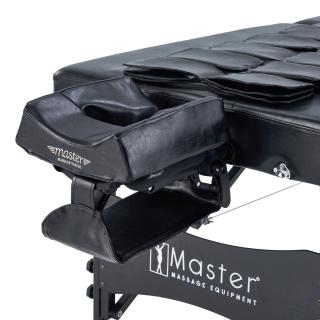 Массажный стол складной Master Monaco Airwave, с воздушным массажем, черный