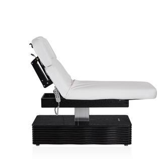 Электрический стационарный массажный стол NESS-C Salon-Walnut с электроприводом белый