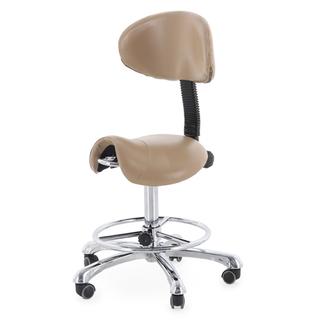 Стул для мастеров ММ-446 (V-01) кофе с молоком