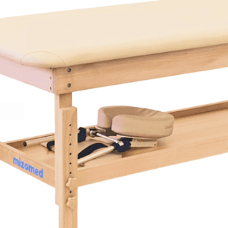 Массажный стол стационарный Mizomed EasyLine-Flat, бежевый