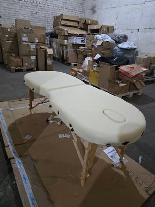 УЦЕНКА, Массажный складной стол Mizomed Premium Oval 2 крем