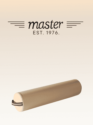 Валик для массажа круглый Master бежевый