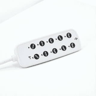 Электрический стационарный массажный стол Mizomed NESS-C Salon-Walnut с электроприводом белый