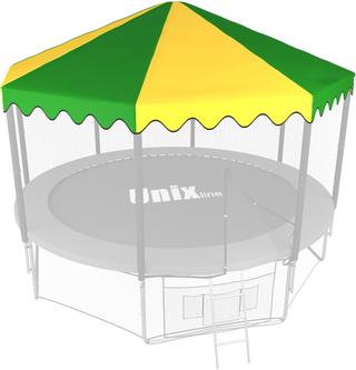 Крыша для батута UNIX Line 10 ft Green/Yellow