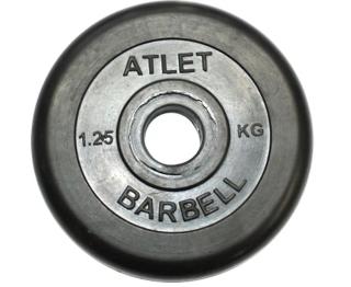 Диск обрезиненный BARBELL ATLET