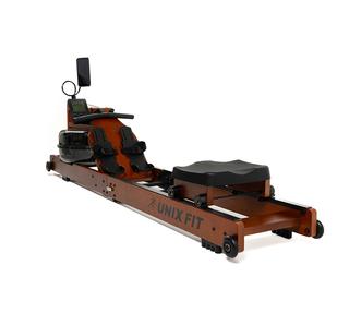 Гребной тренажер UNIX Fit Wood Rower Dark