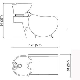 Мойка парикмахерская MAMBOWASH BASIC