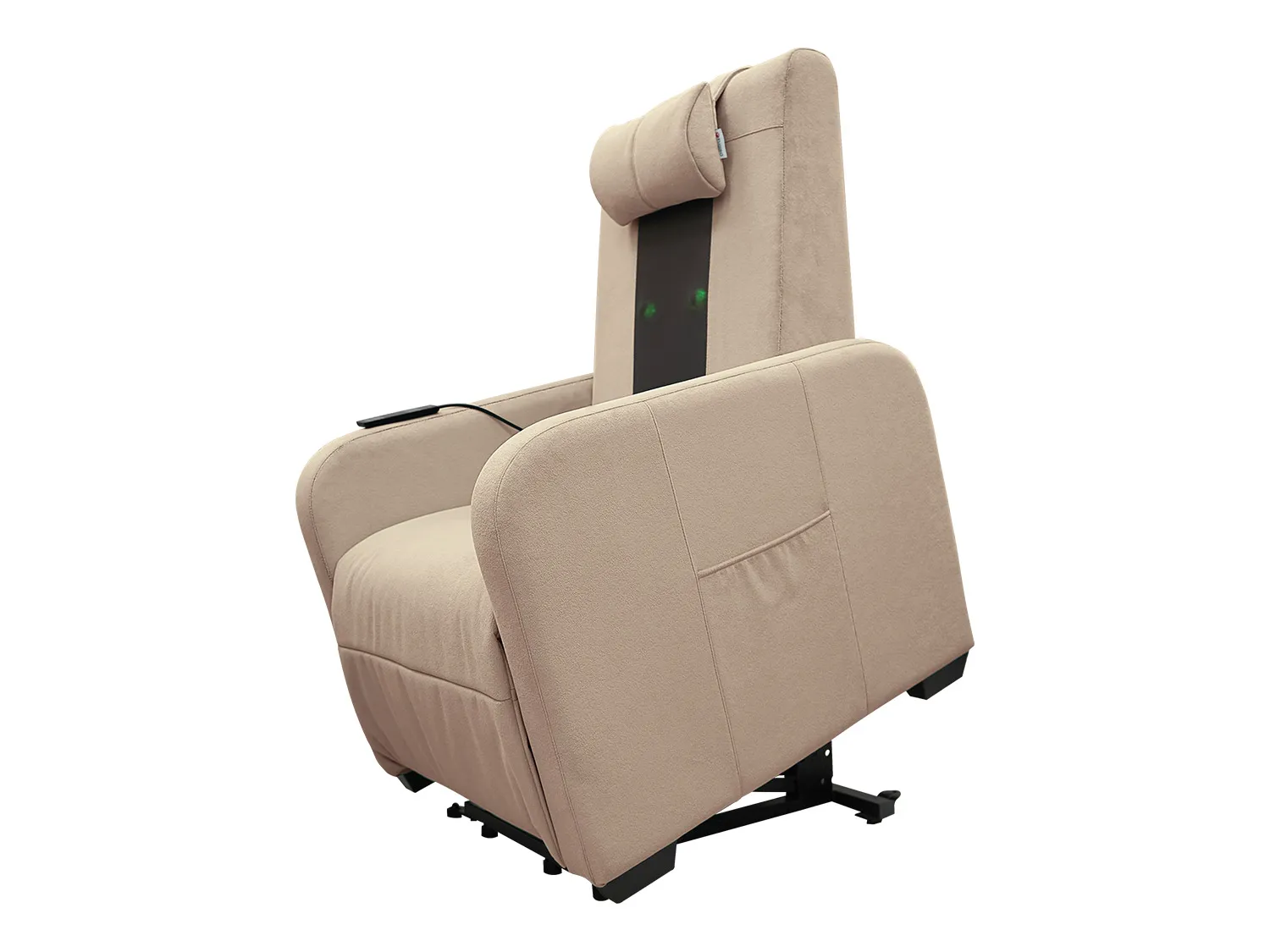 Массажное кресло реклайнер с подъемом FUJIMO LIFT CHAIR F3005 FLFL Ваниль (Sakura 4) - 2 
