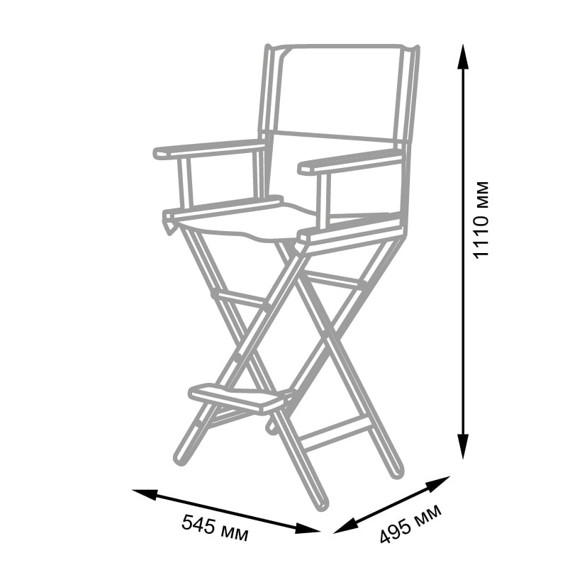 Кресло для визажиста VZ-02 - 7 